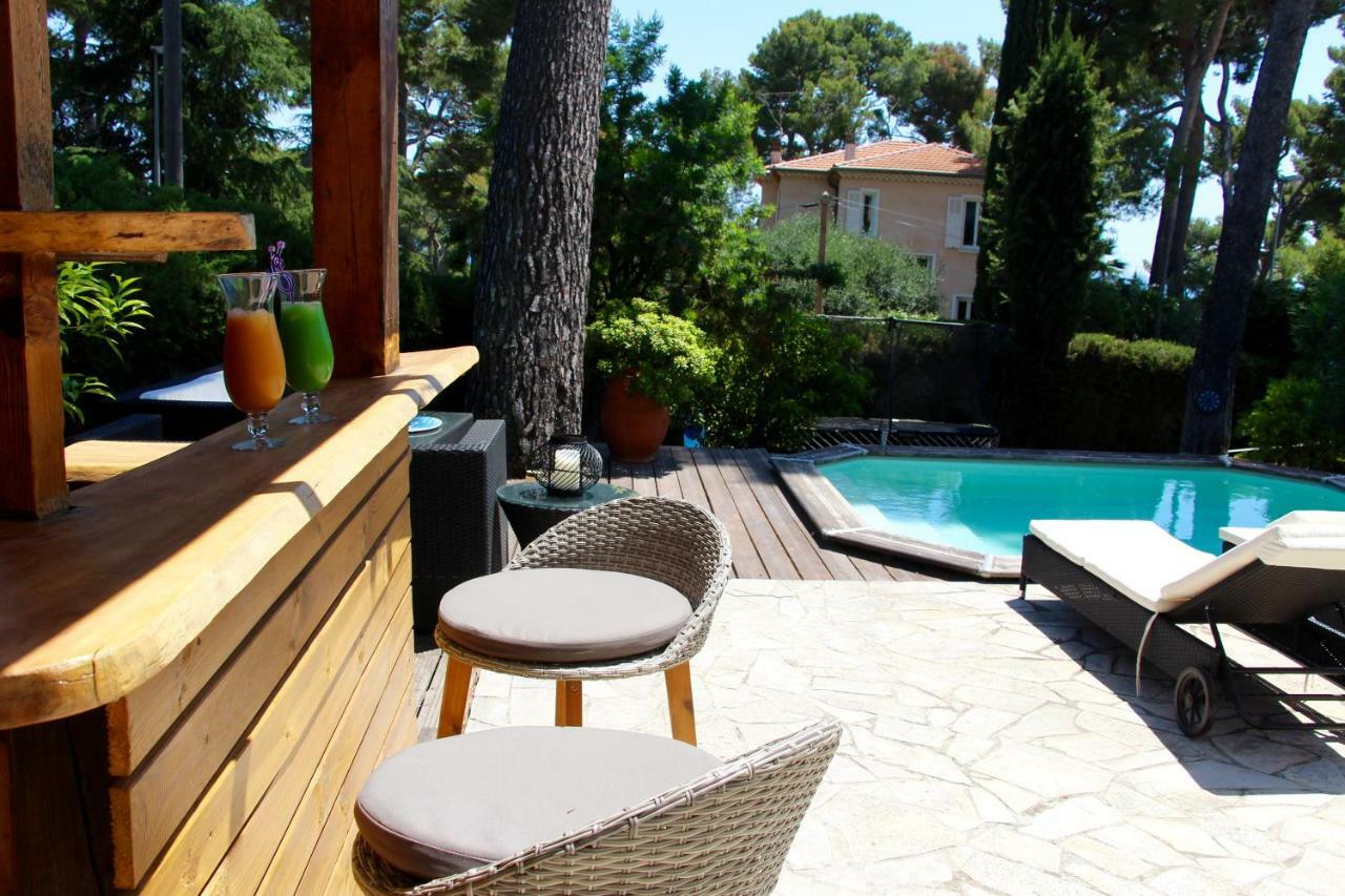 Sea View Villa - Antibes - Beach - Pool - Art Deco Dış mekan fotoğraf